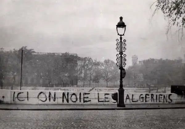 Visuel de Ici on noie les Algériens - 17 octobre 1961